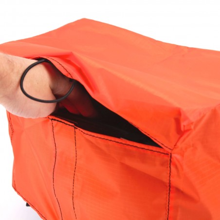 funda de bolsa impermeable berthoud poly ripstop naranja