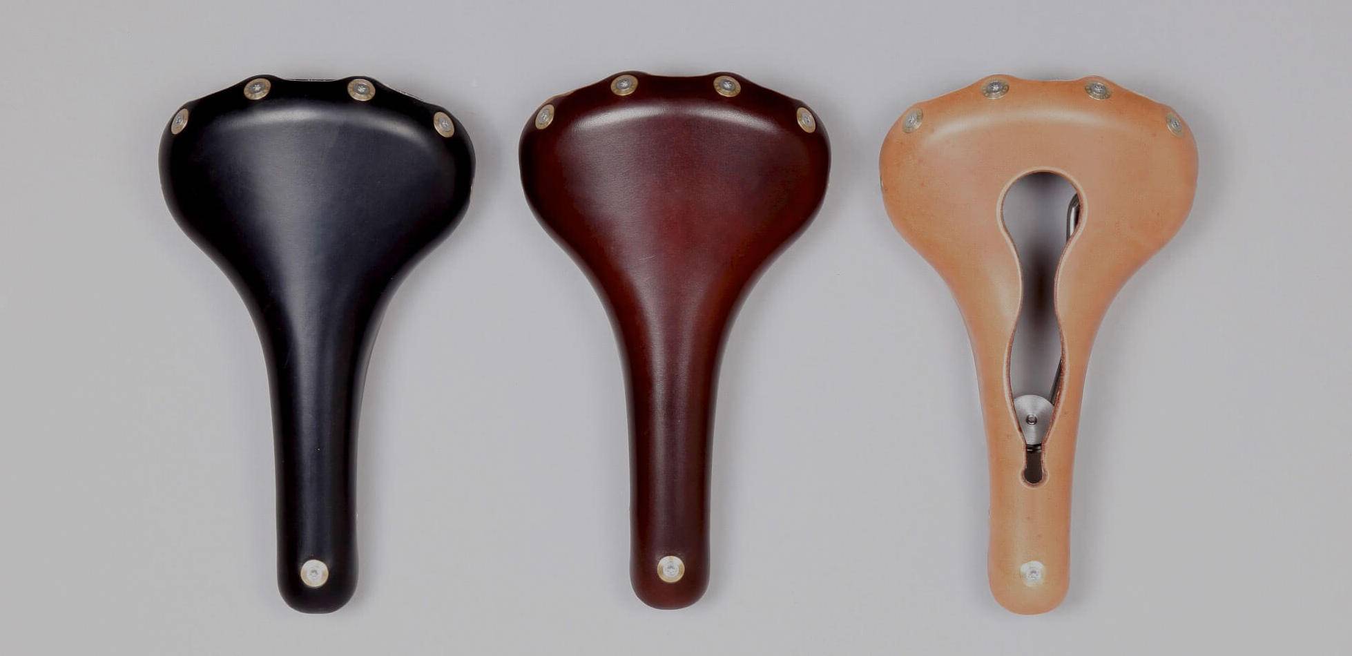 Selle cuir Berthoud Galibier Brune